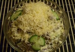 «Салат из куриных желудков» - приготовления блюда - шаг 7