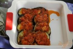 «Баклажаны под томатным соусом с корицей» - приготовления блюда - шаг 6