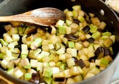 «Куриные грудки с овощами и бальзамическим соусом» - приготовления блюда - шаг 5