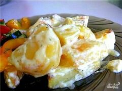 «Картофель в сливках в мультиварке» - приготовления блюда - шаг 10