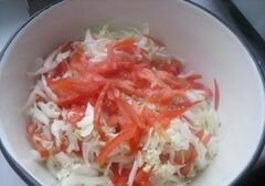 «Салат "Легкий"» - приготовления блюда - шаг 2