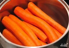 «Крем-суп из моркови» - приготовления блюда - шаг 1