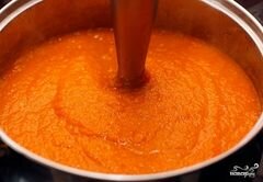 «Крем-суп из моркови» - приготовления блюда - шаг 5