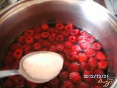 «Кисель из малины» - приготовления блюда - шаг 2