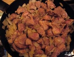 «Мясо по-мексикански» - приготовления блюда - шаг 6