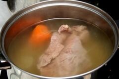 «Суп из шпината» - приготовления блюда - шаг 2