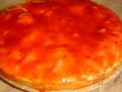 «Заливной клубничный пирог» - приготовления блюда - шаг 7