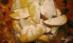 «Молодой картофель с курицей, беконом и соленым арахисом» - приготовления блюда - шаг 2