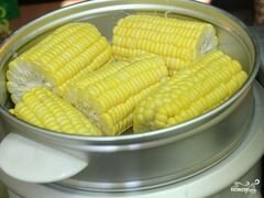 «Кукуруза на пару» - приготовления блюда - шаг 2
