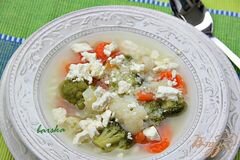 «Быстрый овощной суп с кус-кусом» - приготовления блюда - шаг 3