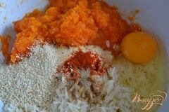«Тыквенно-рисовые котлетки» - приготовления блюда - шаг 3