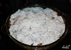 «Треска, запеченная с картофелем» - приготовления блюда - шаг 8
