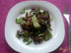 «Фасоль с грибами» - приготовления блюда - шаг 4