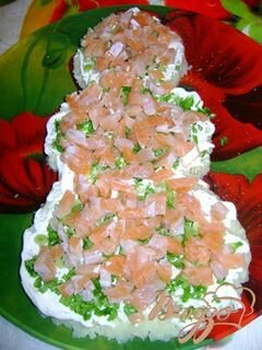 «Салат «Весёлый снеговик»» - приготовления блюда - шаг 4