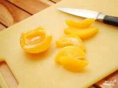 «Десерт с персиками» - приготовления блюда - шаг 1
