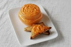 «Сырный соус с перцем пименто» - приготовления блюда - шаг 3