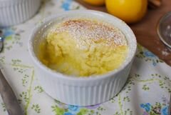 «Лимонный кекс-пудинг» - приготовления блюда - шаг 10