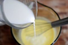 «Лимонный кекс-пудинг» - приготовления блюда - шаг 4