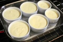 «Лимонный кекс-пудинг» - приготовления блюда - шаг 8