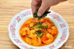 «Креветки с карри» - приготовления блюда - шаг 10