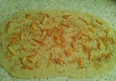 «Апельсиновый пирог "Розочки"» - приготовления блюда - шаг 3