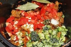 «Свинина с овощами в мультиварке» - приготовления блюда - шаг 6