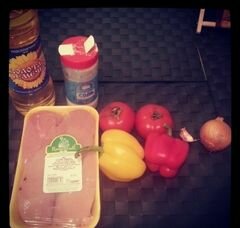 «Курица, запечёная с овощами» - приготовления блюда - шаг 1