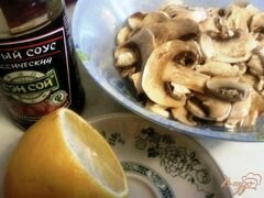 «Овощной салат с грибами» - приготовления блюда - шаг 1