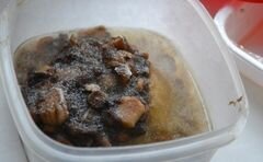 «Семга под сметанно-грибным соусом» - приготовления блюда - шаг 2