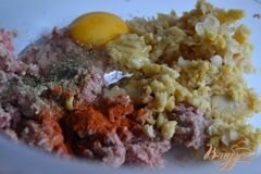 «Грибной суп с фрикадельками из мяса и гороха нут» - приготовления блюда - шаг 3