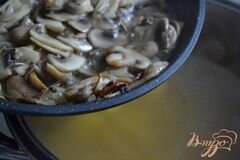 «Грибной суп с фрикадельками из мяса и гороха нут» - приготовления блюда - шаг 6