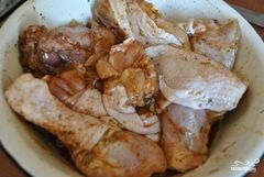 «Куриные ножки в кляре» - приготовления блюда - шаг 2