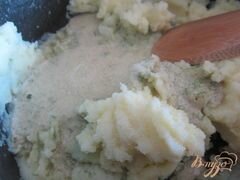 «Картофельное пюре с базиликом» - приготовления блюда - шаг 4