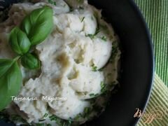 «Картофельное пюре с базиликом» - приготовления блюда - шаг 5