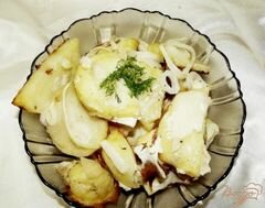 «Картофель маринованный, запеченный с луком» - приготовления блюда - шаг 6