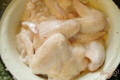 «Шашлык куриный на кефире с чесноком» - приготовления блюда - шаг 2