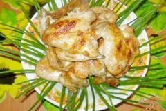 «Шашлык куриный на кефире с чесноком» - приготовления блюда - шаг 4