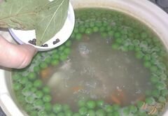 «Картофельный суп со свининой и зеленым горошком» - приготовления блюда - шаг 5