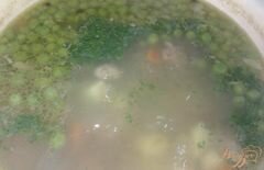 «Картофельный суп со свининой и зеленым горошком» - приготовления блюда - шаг 6