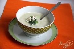 «Брокколи крем-суп с творожной горгонзолой» - приготовления блюда - шаг 10