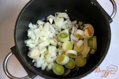 «Брокколи крем-суп с творожной горгонзолой» - приготовления блюда - шаг 3