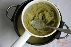 «Брокколи крем-суп с творожной горгонзолой» - приготовления блюда - шаг 7