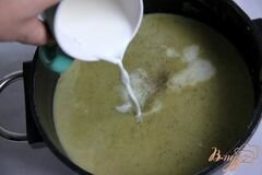«Брокколи крем-суп с творожной горгонзолой» - приготовления блюда - шаг 8