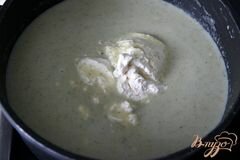 «Брокколи крем-суп с творожной горгонзолой» - приготовления блюда - шаг 9