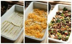 «Мексиканская лазанья» - приготовления блюда - шаг 6