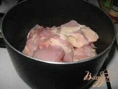 «Тушеная капуста с мясом без томата.» - приготовления блюда - шаг 3
