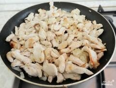 «Салат со стручковой фасолью» - приготовления блюда - шаг 2