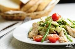 «Салат со стручковой фасолью» - приготовления блюда - шаг 8