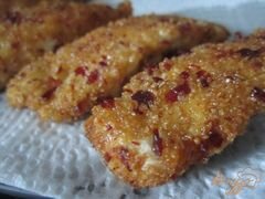 «Куриные полоски в хрустящей панировке (nuggets)» - приготовления блюда - шаг 7