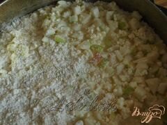 «Яблочно-творожный насыпной пирог» - приготовления блюда - шаг 2